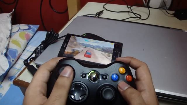 Xbox 360 wireless controller on Android phone смотреть онлайн