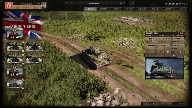 Steel Division Normandy 44 Back to Hell DLC Preview 7. Armoured Division Desert Rats (Let's Play) смотреть онлайн