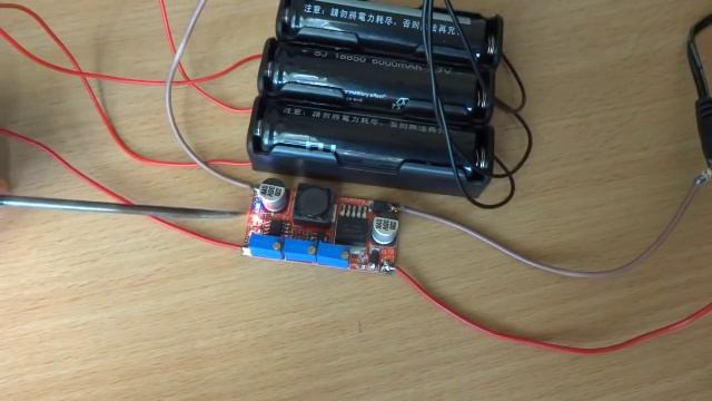 Настройка платы питания на LM2596 смотреть онлайн