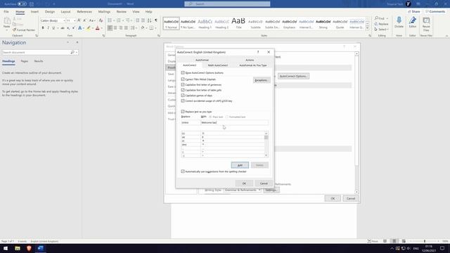 How to Replace Text Automatically (Custom Autocorrect) in Microsoft Word смотреть онлайн