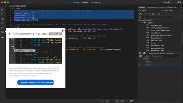 Conexión de una Base de Datos con PHP смотреть онлайн