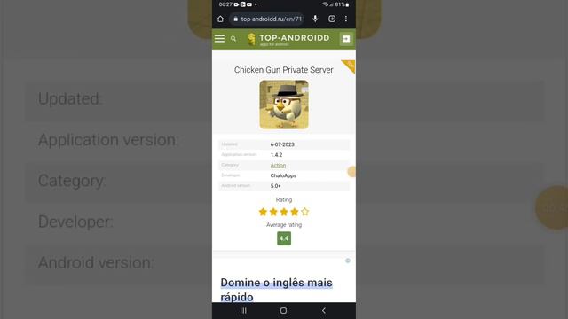 baixando chicken gun private server 1.4.2 tutorial смотреть онлайн