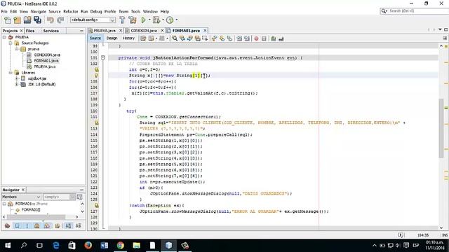 INGRESAR DATOS EN JTABLE Y GRAVAR EN SQL смотреть онлайн