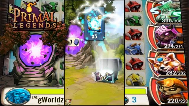Primal Legends - Portal - Candy thief! Halloween смотреть онлайн