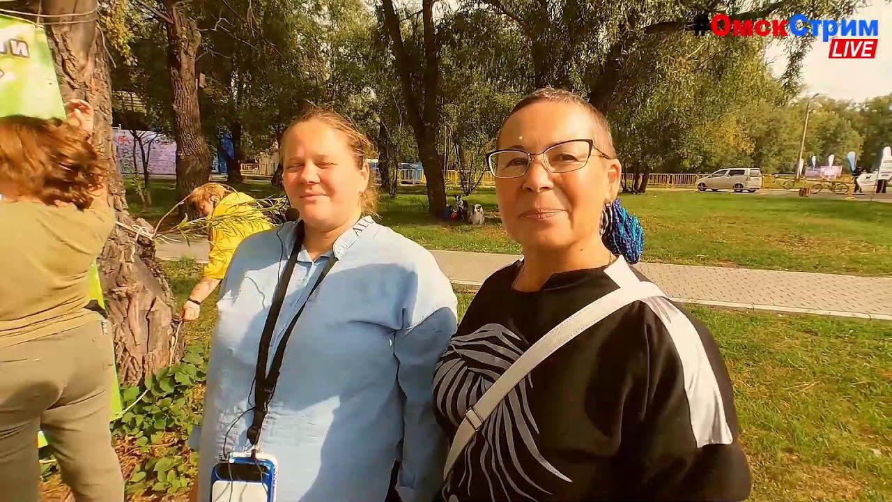 Live: Омск в парке «Зеленый остров» фестиваль «Русское лето. ZаРоссию»