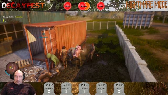 Nightmare Difficulty ► Community #1 ► Warlord Leader ► Day #9 Death #2 ► State of Decay 2 смотреть онлайн