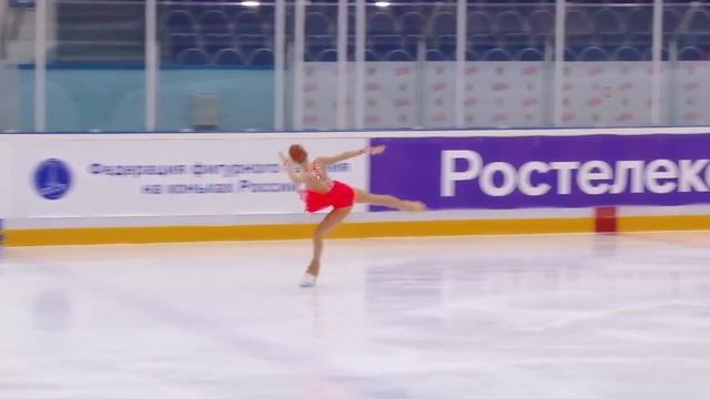 Kубок Роccии Ростелекoм 2019 2020 гг , Юниopки, КMC Произвольная программа 9# Виктория ФЕДЯНИНА смотреть онлайн