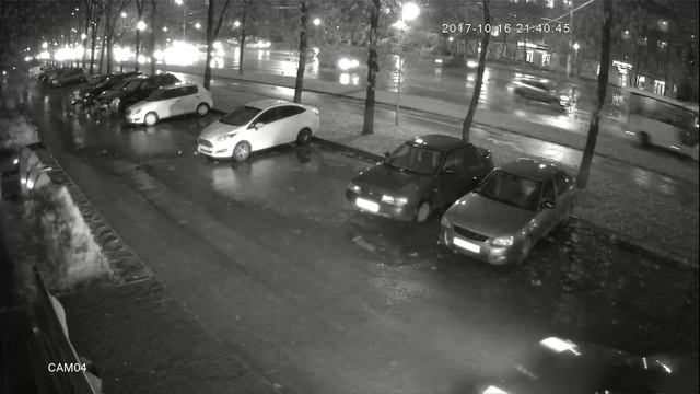 AHD 4mpx вариофокальная VDO-8V46H425Q Уличная камера пример ночной съемки смотреть онлайн