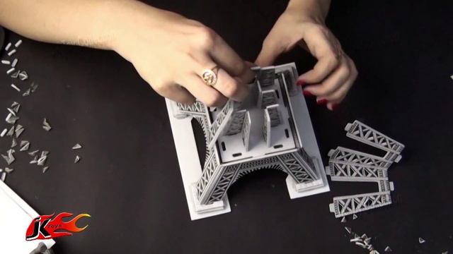 Eiffel Tower 3D Puzzle Building Set | DIY Toys Puzzle For Kids | JK Toys Collections 009 смотреть онлайн