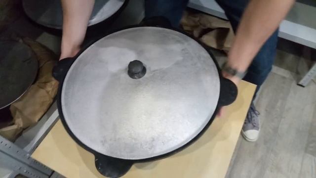 Чугунный казан из Намангана 16л смотреть онлайн