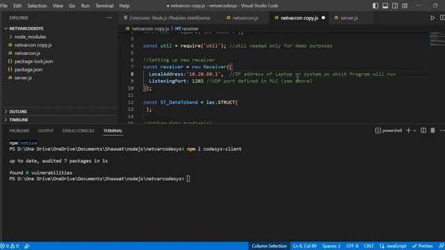 CoDeSys PLC Programming Tutorial: Wago ,CODESYS & NodeJS Connecting IT & OT using NetworkVariable смотреть онлайн