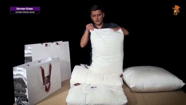 Подушки и одеяла Double Tencel Grass смотреть онлайн