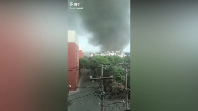 Tornado Outbreak Hits Liaoning Province, China - Jun. 1, 2023 辽宁龙卷风