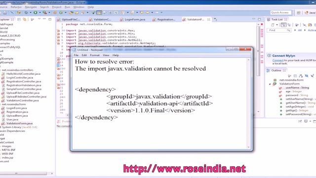 How to resolve javax.validation cannot be resolved? смотреть онлайн