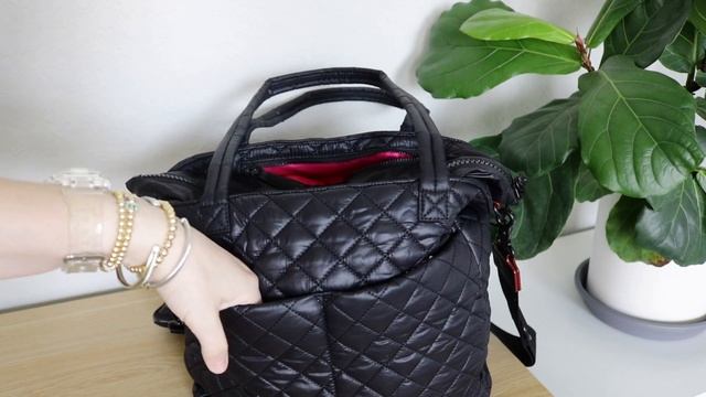 MZ Wallace Quilted Quatro Tote | Review, Comparison & Try on! смотреть онлайн