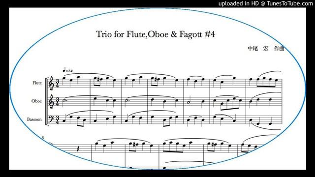 Trio for Flute,Oboe & Fagott #4 смотреть онлайн