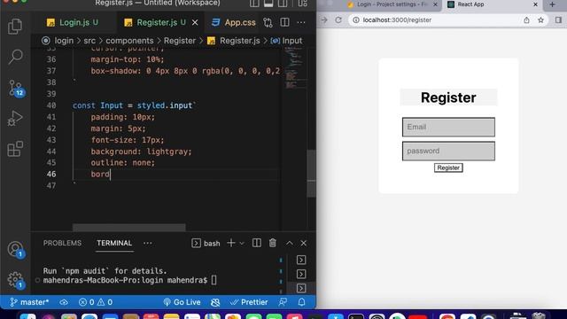 Login Authentication in React using Firebase v9 | Hosting React Application using Vercel смотреть онлайн