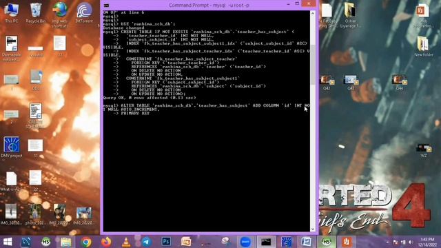 DBMS Question 45 | Create a table with foreign key using DDL Query смотреть онлайн