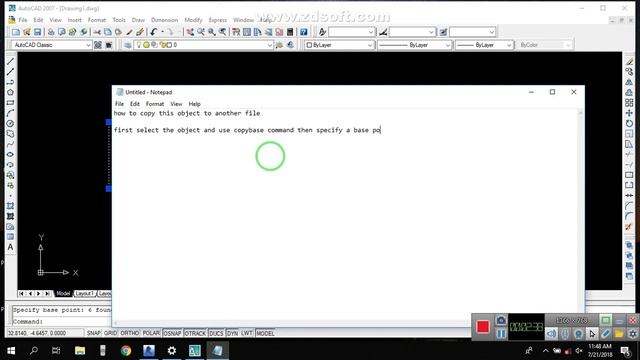 copying objects from one file to another file in autocad смотреть онлайн