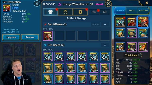 URSUGA WARCALLER Guide! | Top Tier Void Leggo! RAID Shadow Legends смотреть онлайн