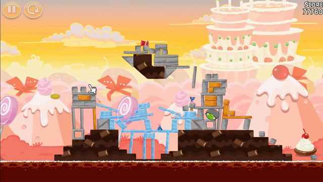 Angry Birds Birdday Party - Level 19-7 / 3 stars смотреть онлайн