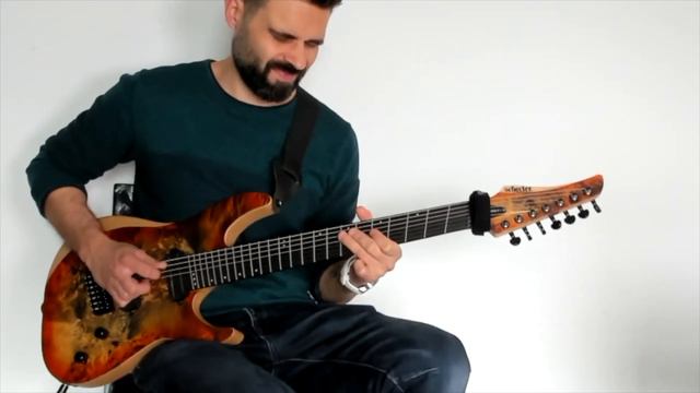 Schecter Reaper 7 Multiscale Guitar DEMO