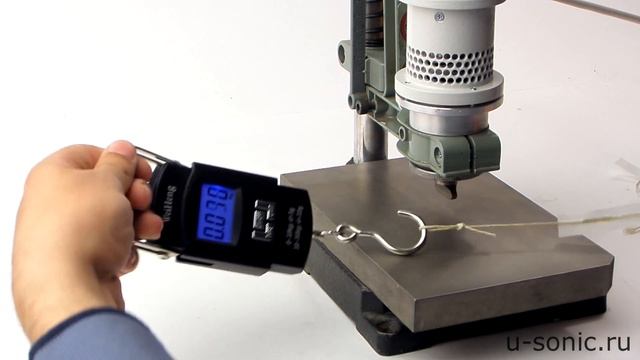 Ультразвуковая сварка нити и пленки смотреть онлайн