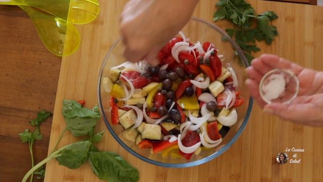 Cianfotta Recipe - Cianfotta Napoletana- Dieta Mediterranea - La Cucina di Soleil смотреть онлайн