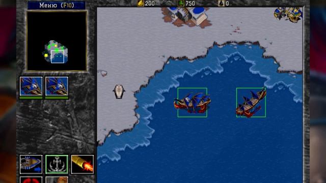НОСТ-ПЛЭЙ: Играем в WarCraft 2 в переводе от СПК. Часть 1. смотреть онлайн