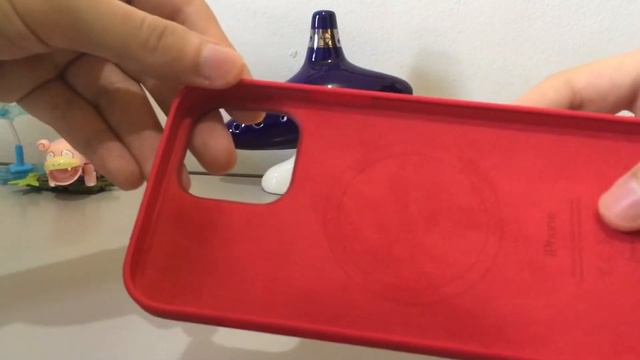 The iPhone saga pt 2 - iPhone 13 Pro Max Apple’s red silicone case (the pricyyy case)