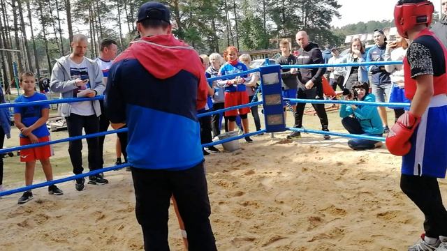 Зарубились | Юноши 13 - 14 лет | Бокс на песке смотреть онлайн