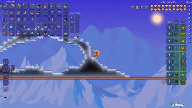 Terraria speed build - Cozy Christmas town смотреть онлайн