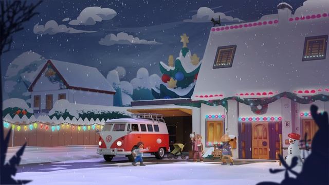 Merry Christmas I PLAYMOBIL featuring Volkswagen I PLAYMOBIL English смотреть онлайн