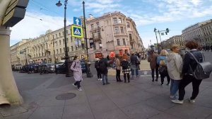 Велопрогулка по Санкт- Петербургу. Осеннее время.