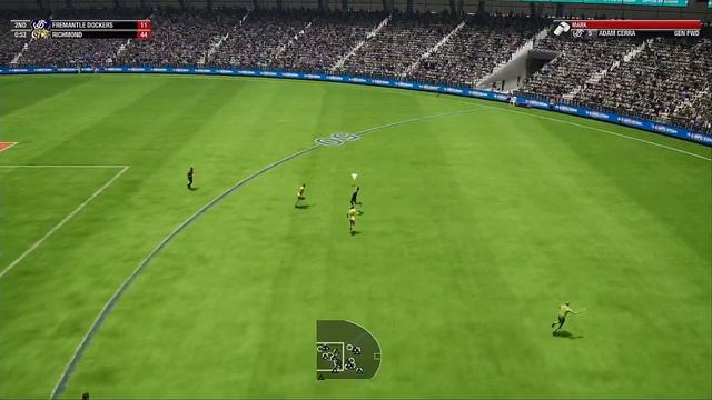 AFL 2020 Premiership Round 23 Fremantle Dockers VS Richmond Tigers смотреть онлайн