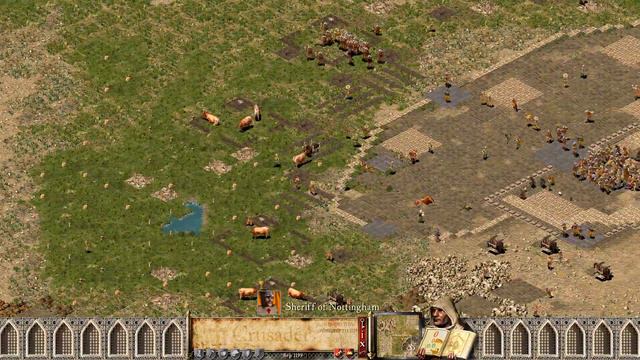 SALADIN VS SHERIFF | Stronghold Crusader AI Battle смотреть онлайн