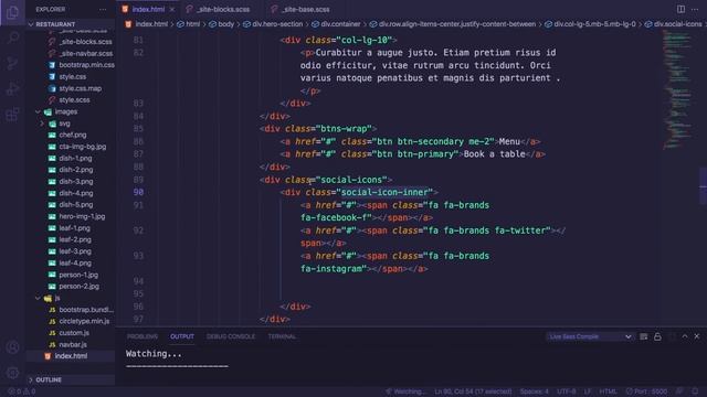 Figma to HTML with Bootstrap 5 #4 : Special Dish Section (Cool Restaurant Landing Page) смотреть онлайн
