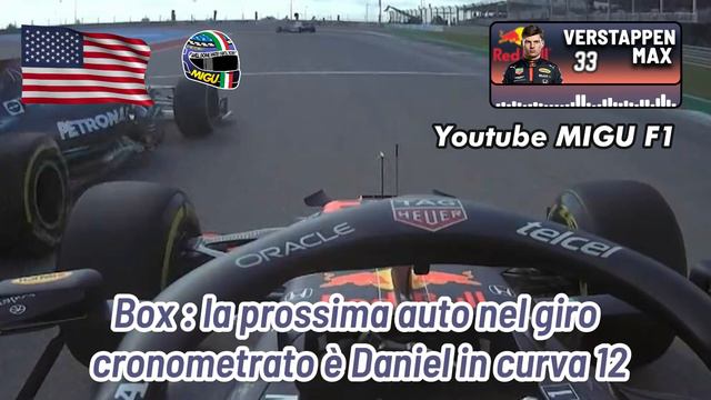VERSTAPPEN HAMILTON Combattimento in FP2 | GP STATI UNITI AUSTIN 2021 Team Radio FP2 COMMENTATO смотреть онлайн