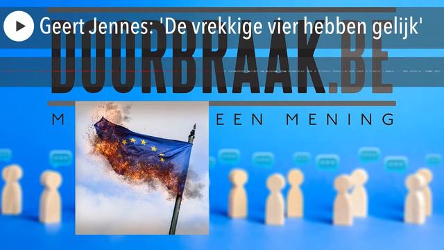 Geert Jennes: 'De vrekkige vier hebben gelijk' смотреть онлайн