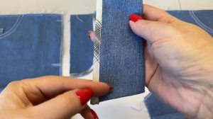 Шью джинсы на бытовой машине