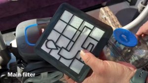 How to replace your filters (main & motor filter) - Philips bagless vacuum cleaner PowerPro Compact