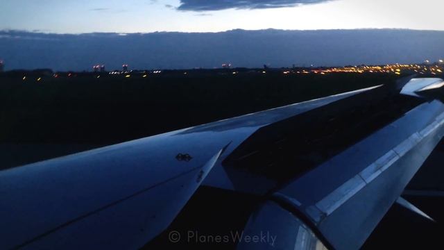 Post Sunset Landing on DAT Airbus A320 [OY-RUS] in Copenhagen Airport смотреть онлайн
