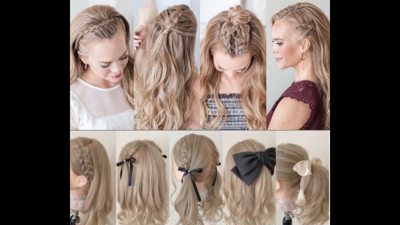 ПРИЧЕСКИ С ГОЛЛАНДСКИМИ КОСАМИ НАПОЛОВИНУ Вверх и милые причёски с аксессуарами смотреть онлайн