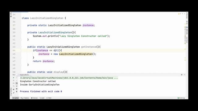 What is a singleton class ? | Singleton Design Pattern смотреть онлайн