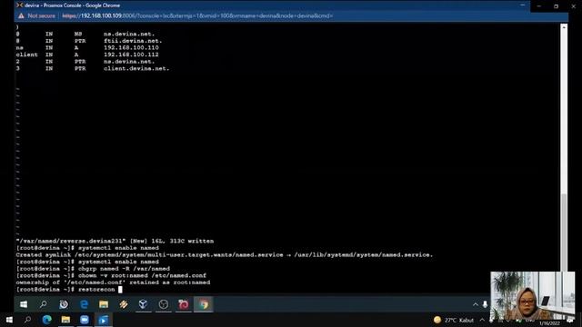 Configure DNS SERVER Service in Centos 8 Proxmox Container смотреть онлайн