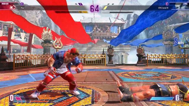 Street Fighter 6 - Marisa Vs Luke (Very Hard) ~ Level 8 смотреть онлайн