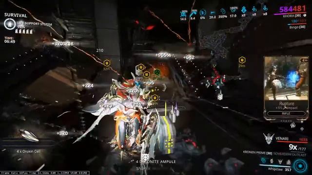 Warframe Malaysia : Short Stream Orokin Cell farm смотреть онлайн