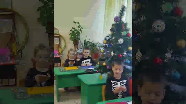 Группа №5 "Почемучки" лепка "Снегирь" смотреть онлайн