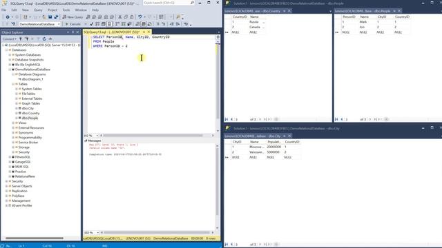 Учим SQL relational database. Part 2 denormalized table смотреть онлайн