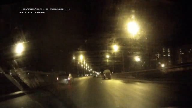 Вечерняя морось по городу